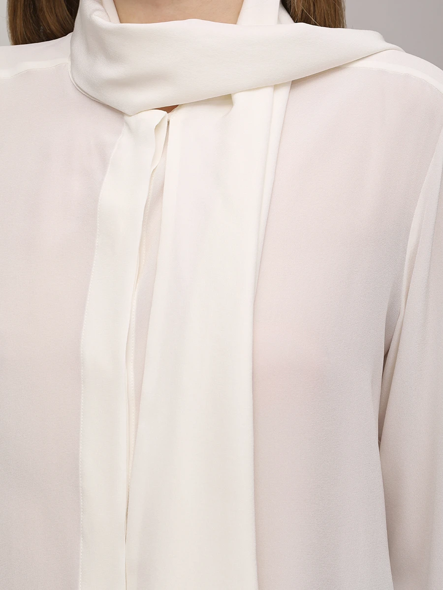 Блуза шелковая