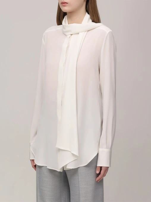 Блуза шелковая KITON
