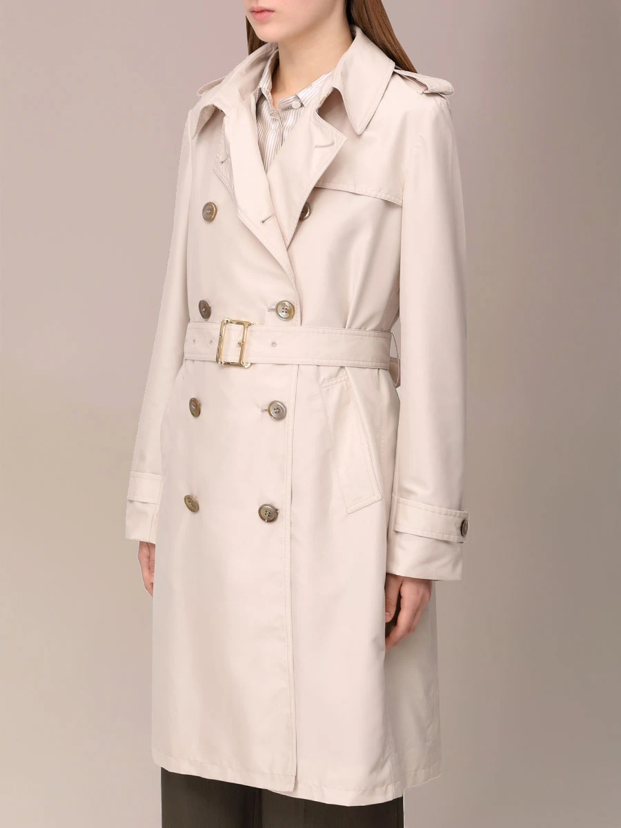 Тренч однотонный