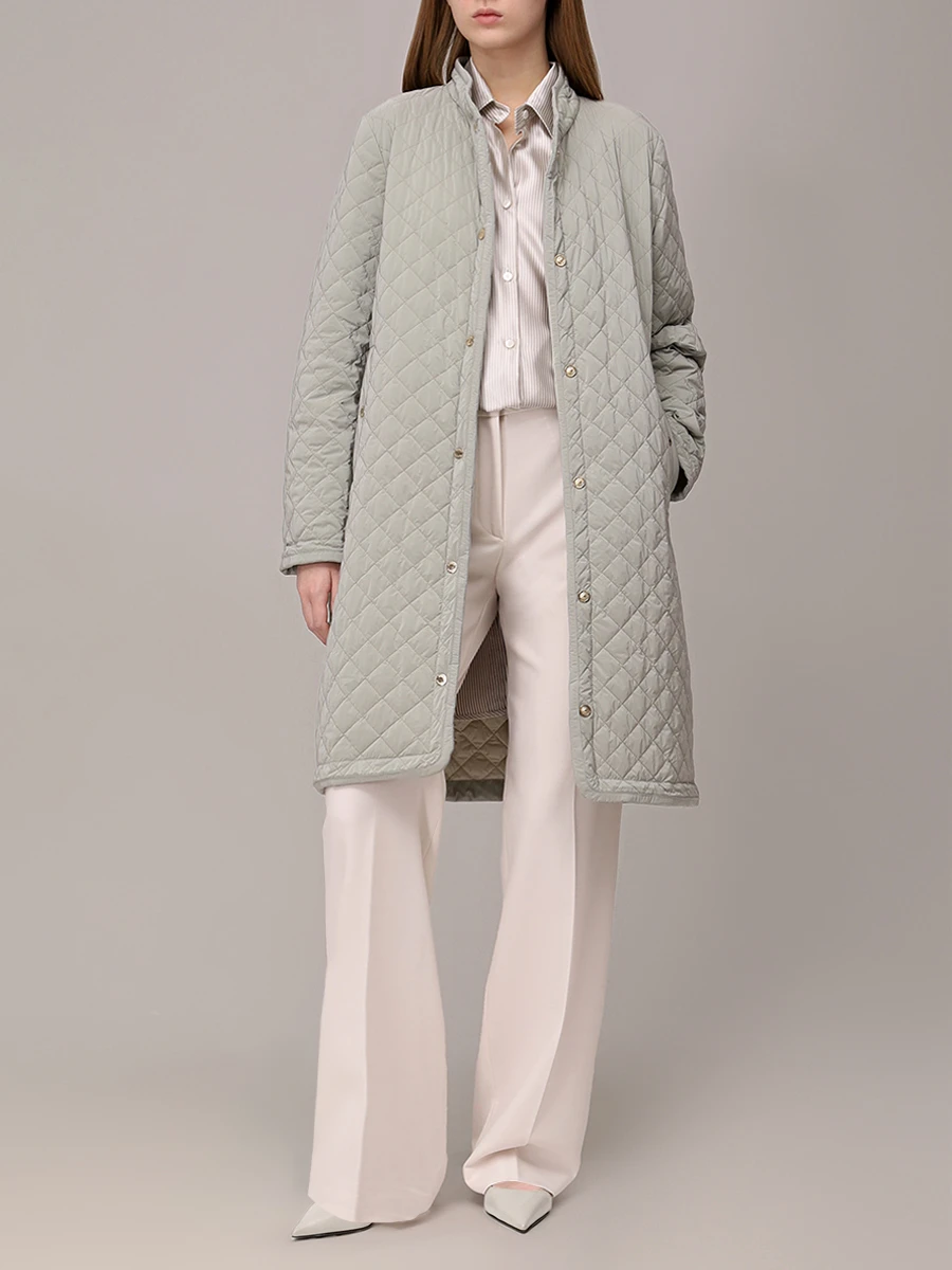 Пальто стеганое