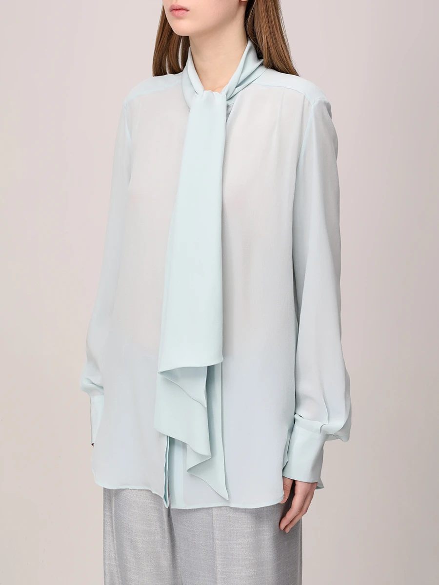 Блуза шелковая