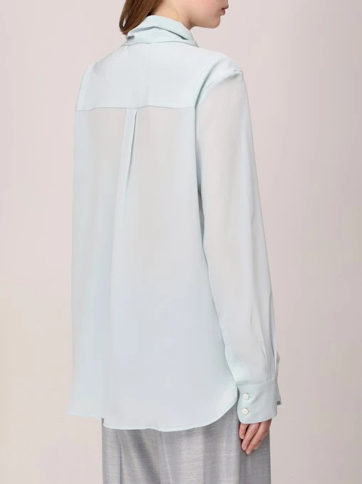 Блуза шелковая KITON