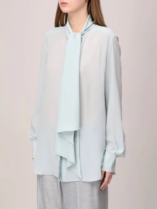 Блуза шелковая KITON