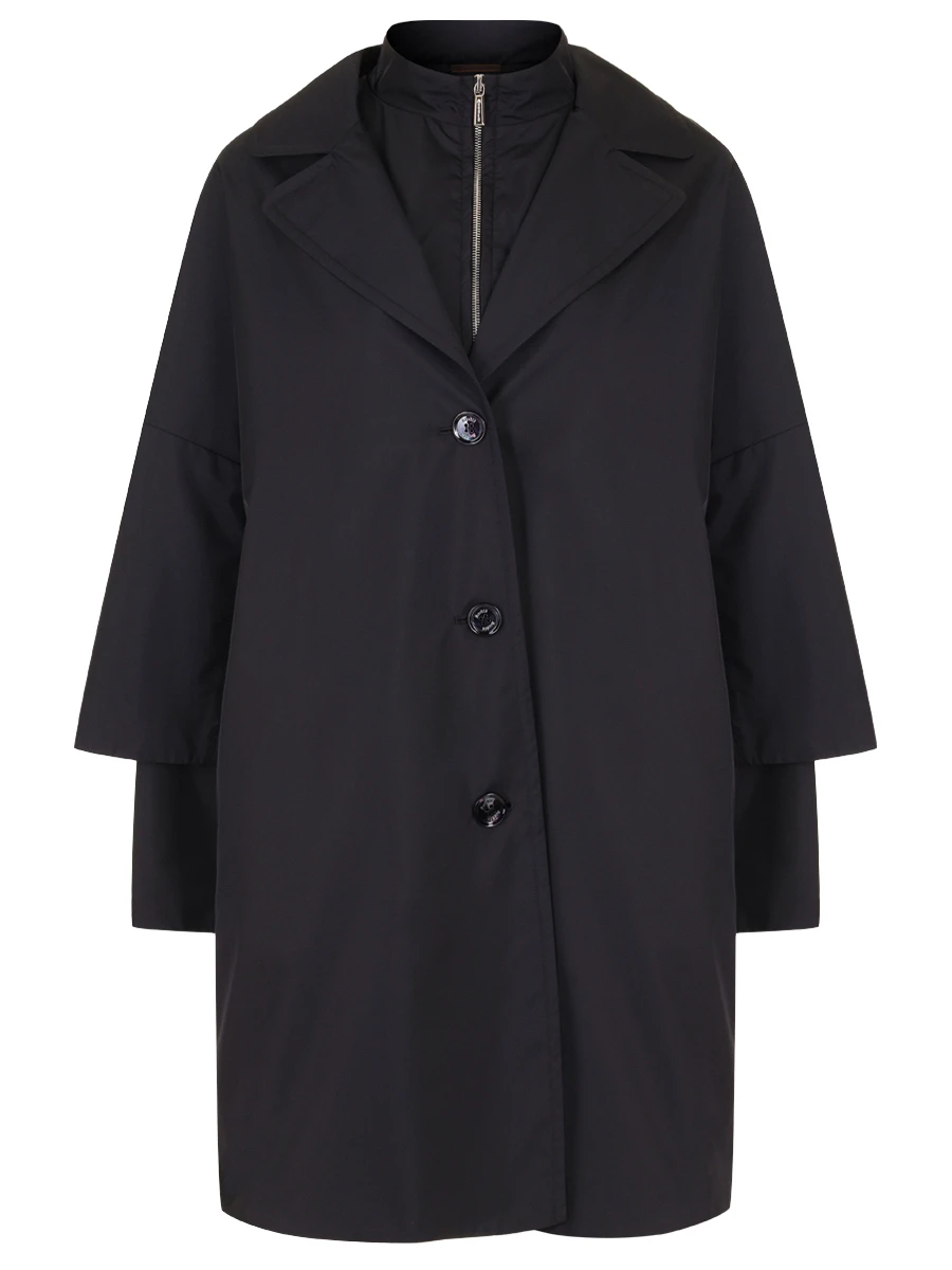 Плащ однотонный