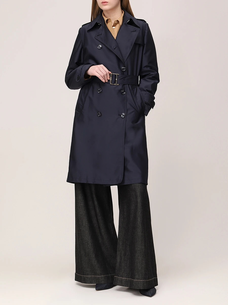 Тренч однотонный