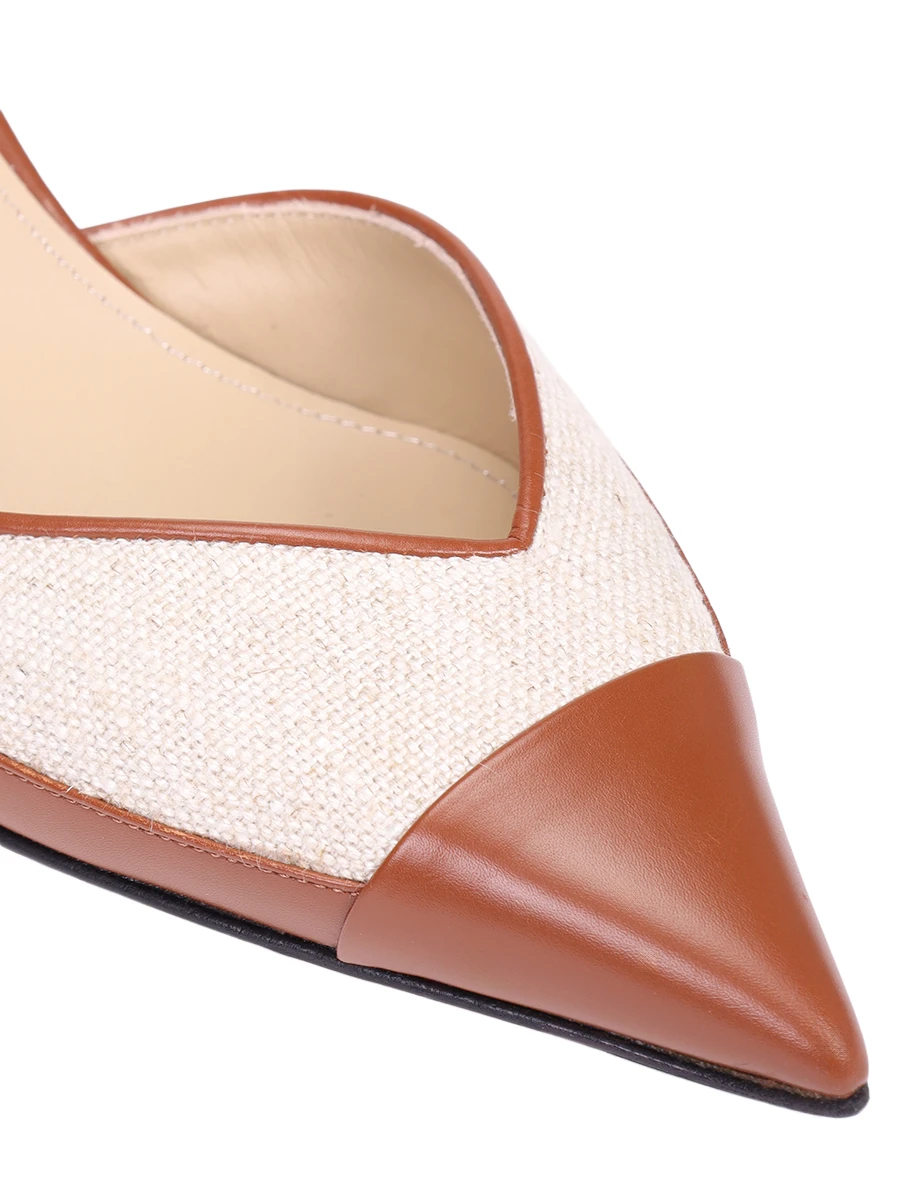 Туфли комбинированные