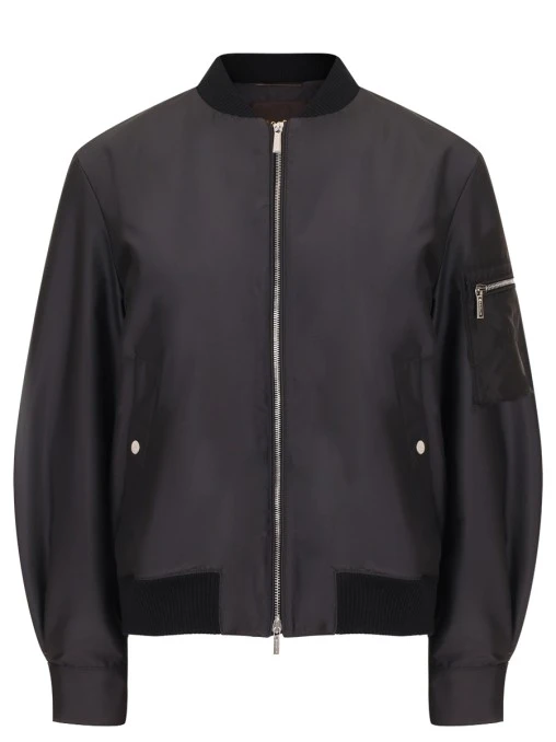 Бомбер однотонный MOORER