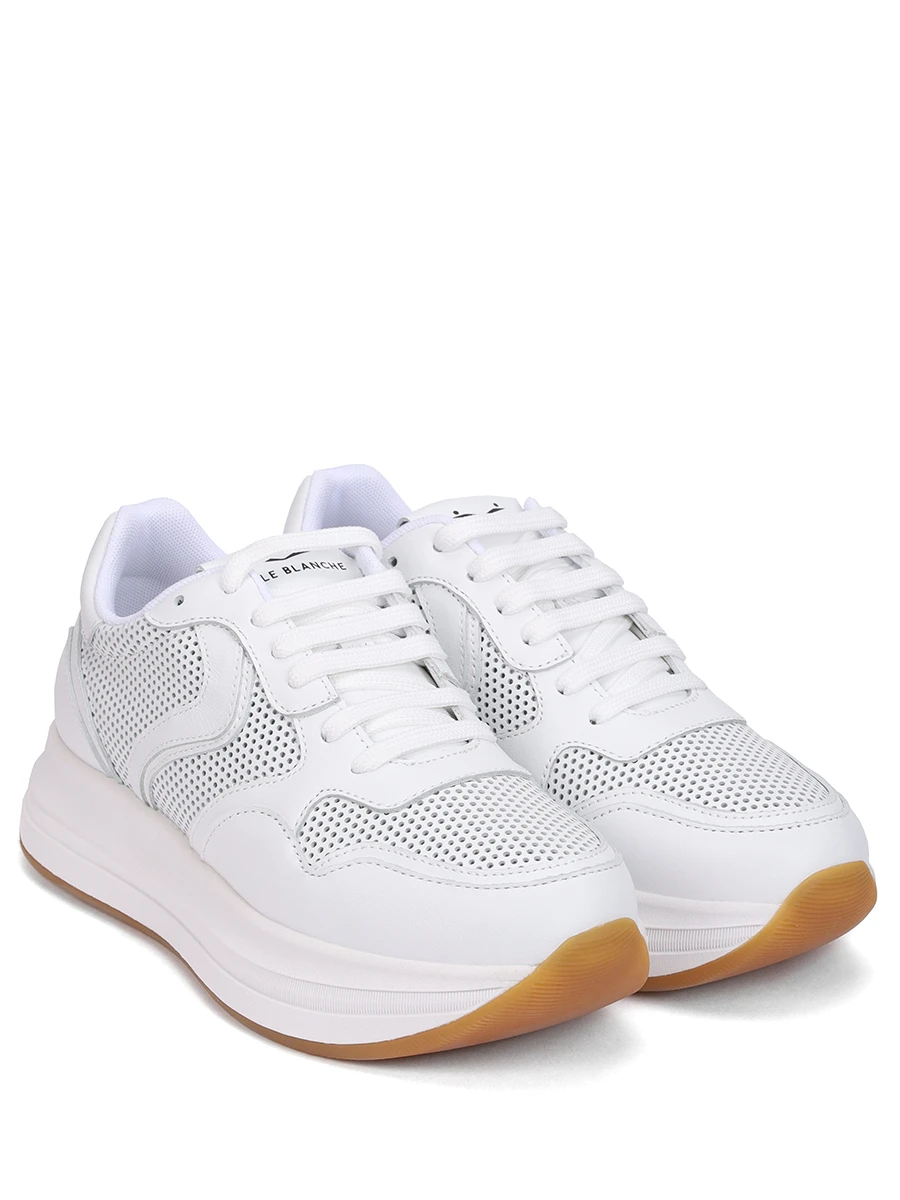 Кроссовки кожаные