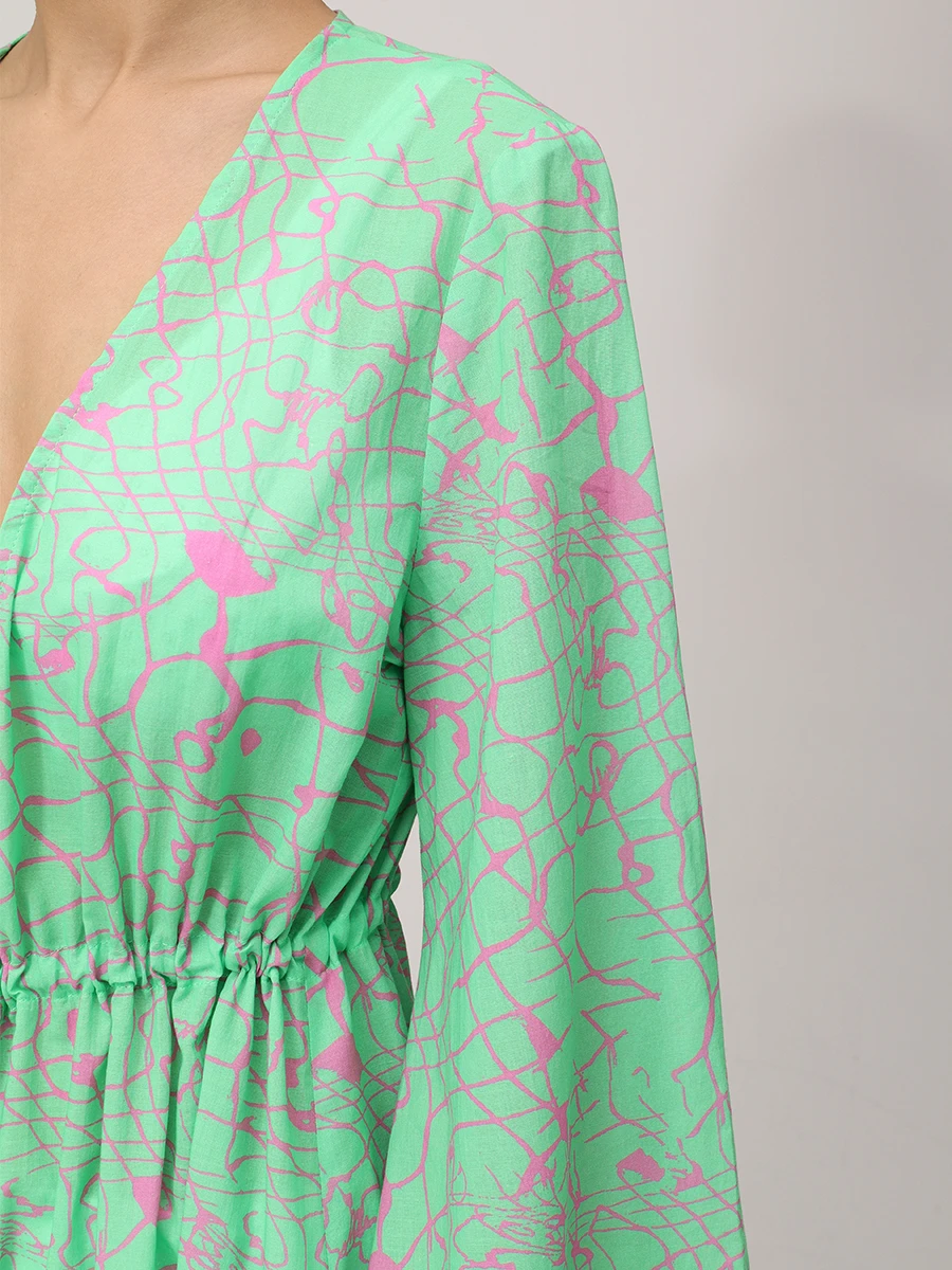 Платье хлопковое