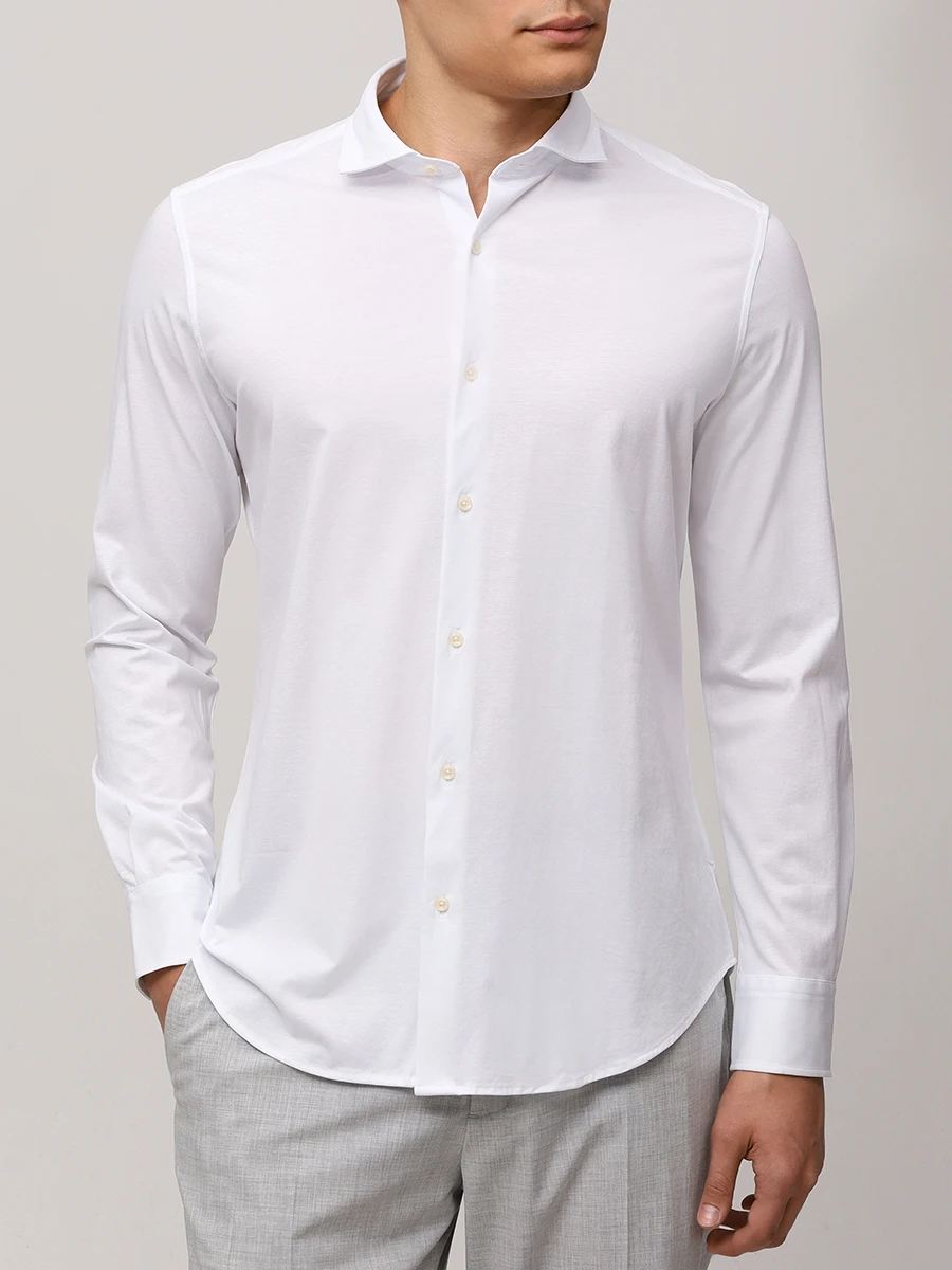 Рубашка Slim Fit хлопковая