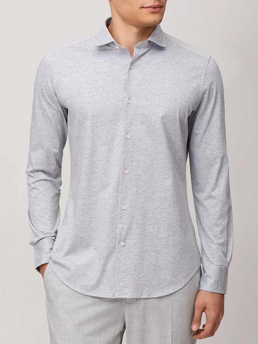 Рубашка Slim Fit хлопковая