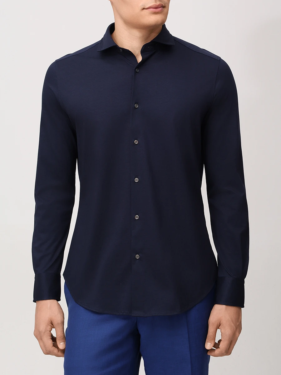 Рубашка Slim Fit хлопковая