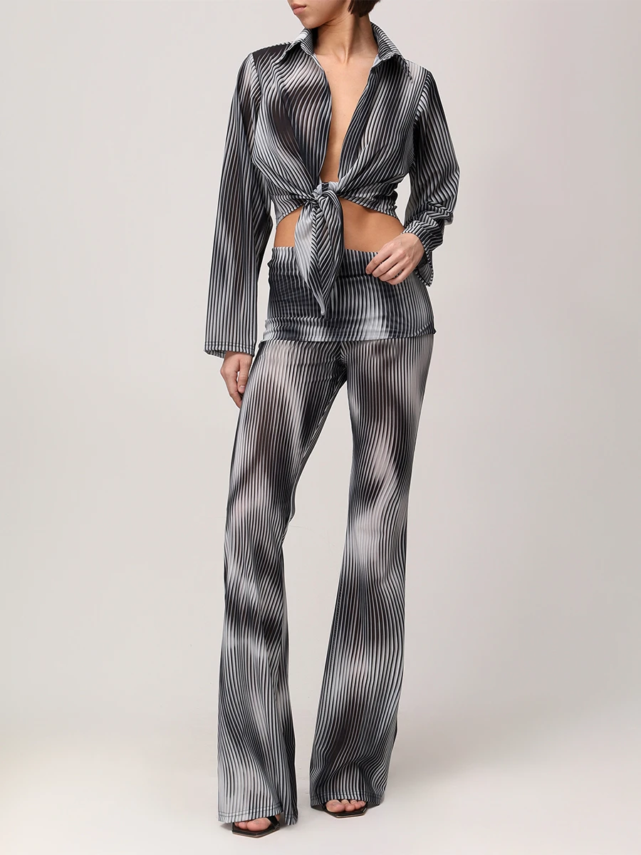 Брюки из сетки Freya