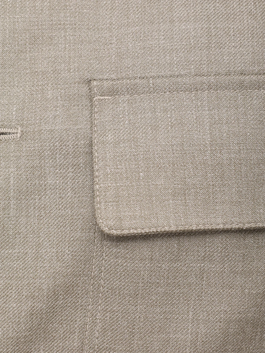 Костюм из шерсти и шелка