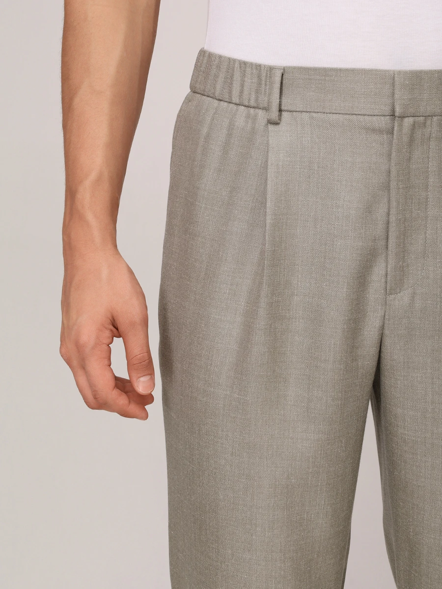 Костюм из шерсти и шелка