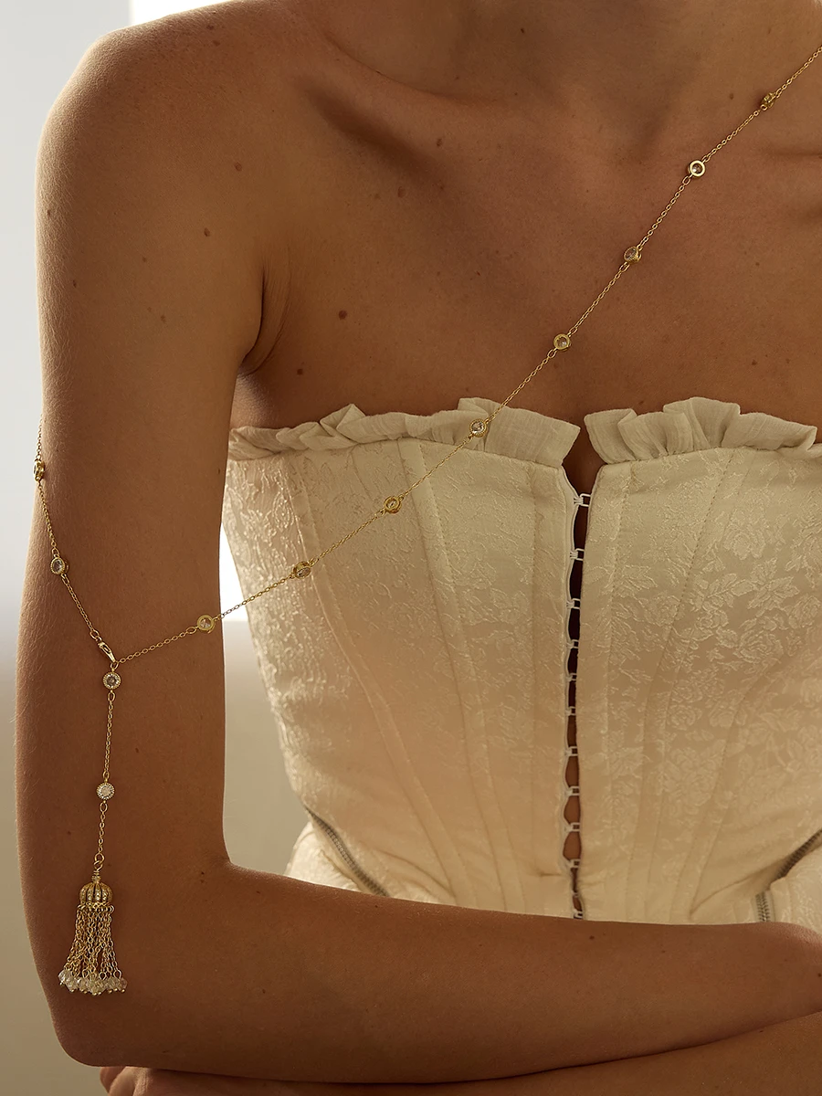 Колье-трансформер Astraea gold