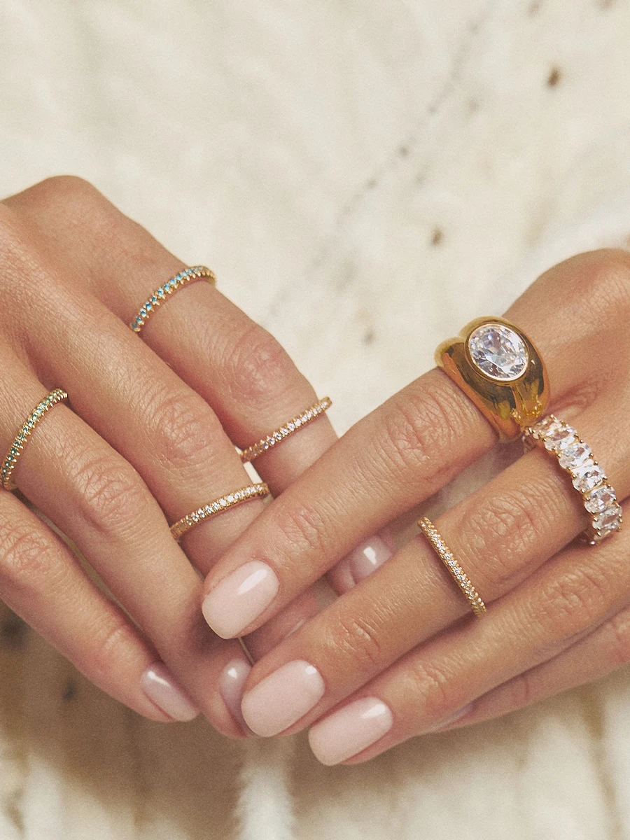 Кольцо Yvonne gold