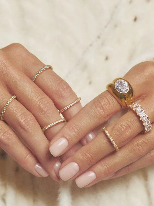 Кольцо Yvonne gold VERUSCHKA