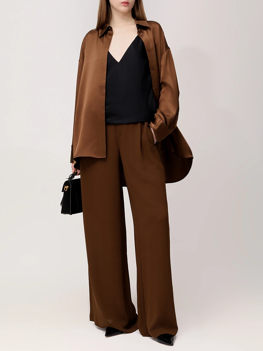 Топ шелковый