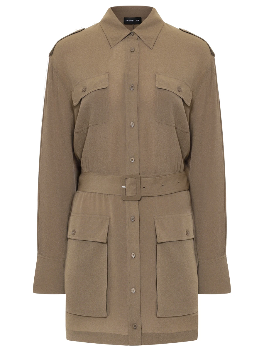 Платье шелковое