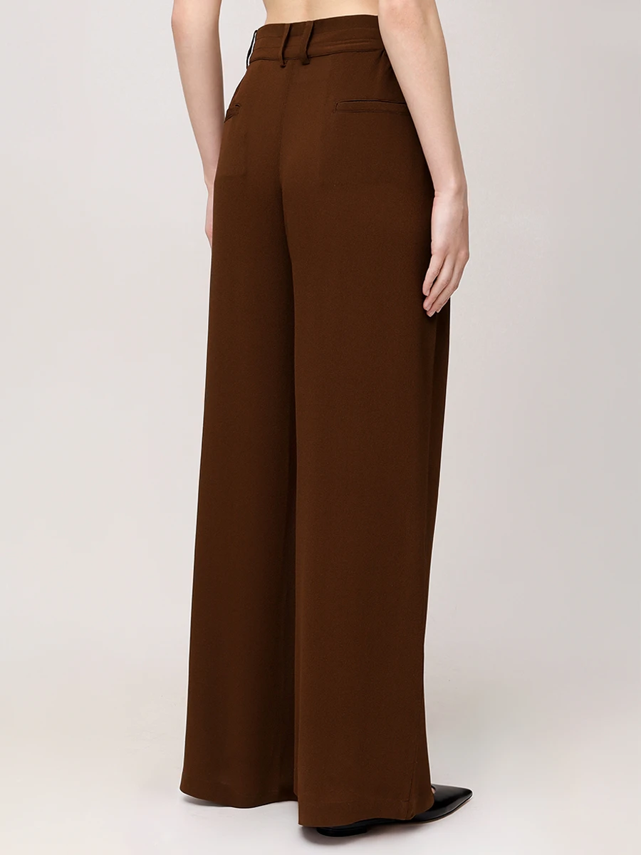 Брюки шелковые