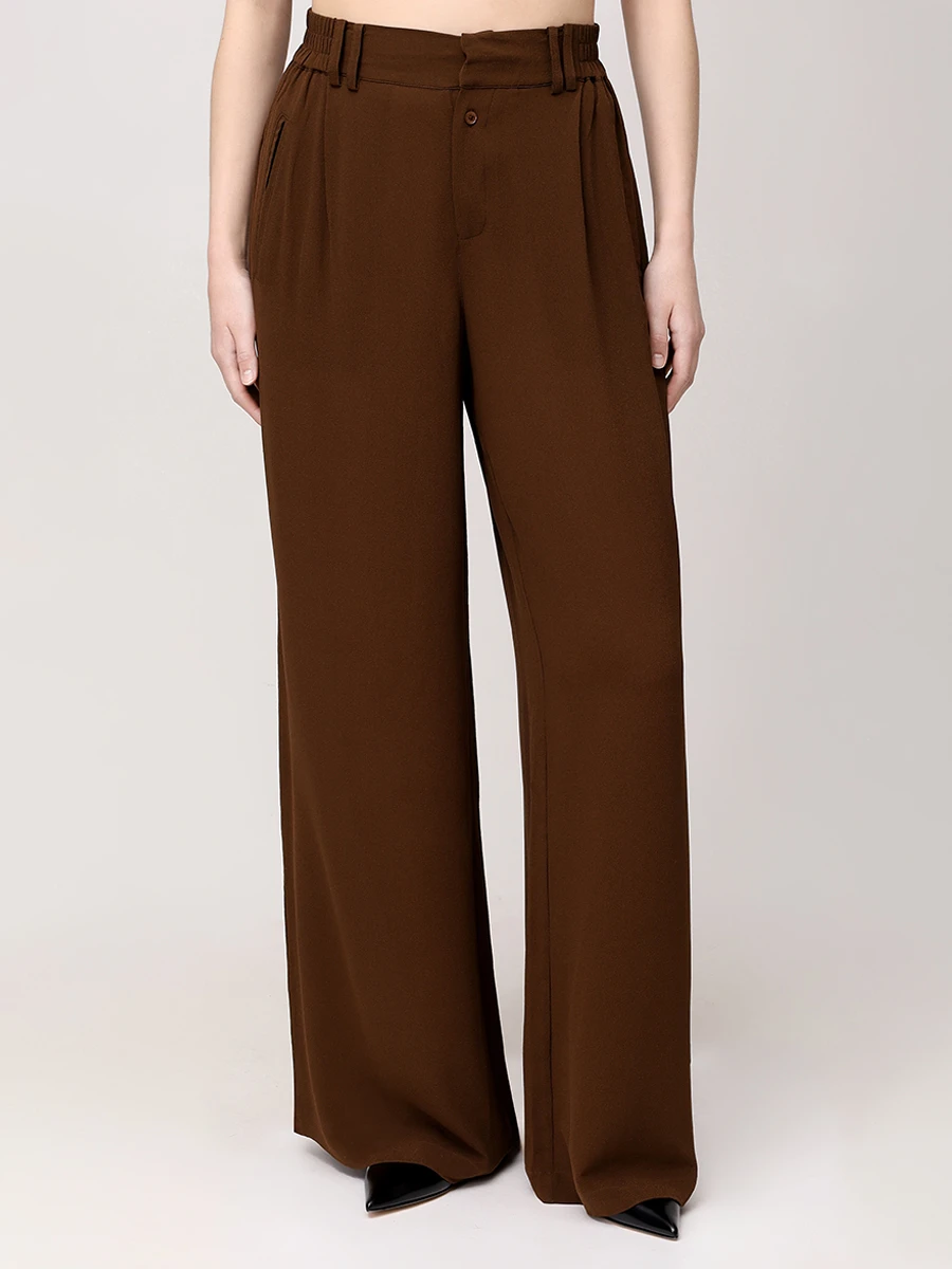 Брюки шелковые