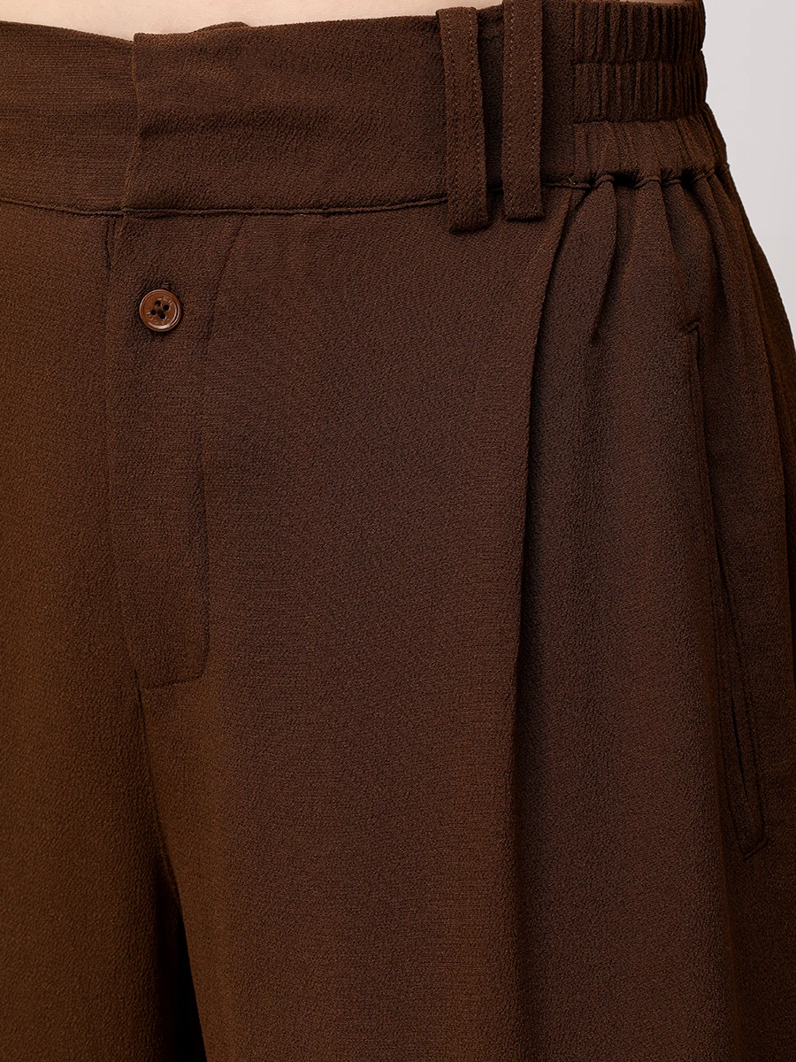 Брюки шелковые