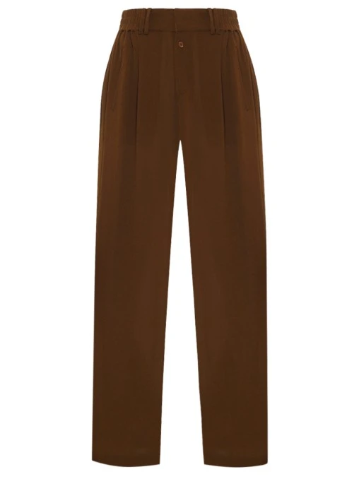 Брюки шелковые JACOB LEE