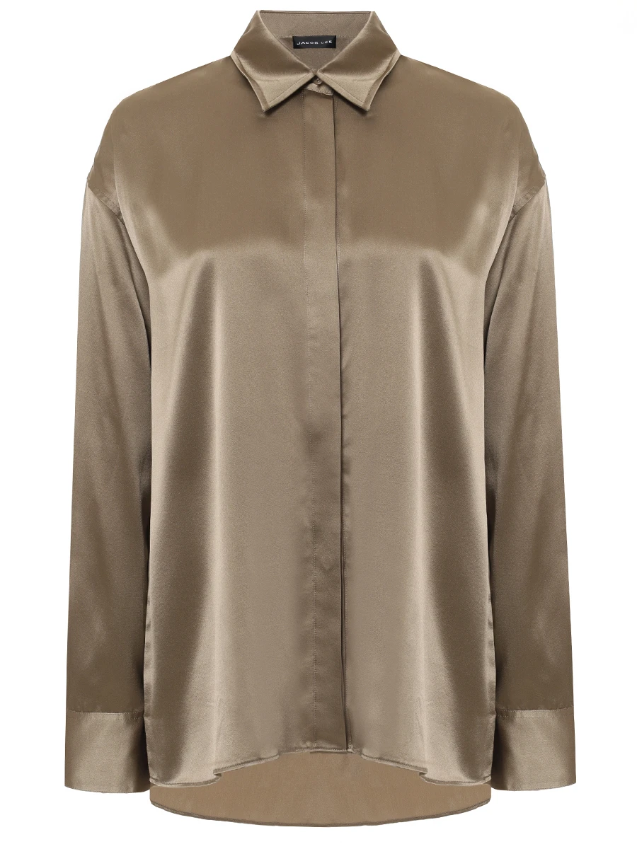 Блуза шелковая