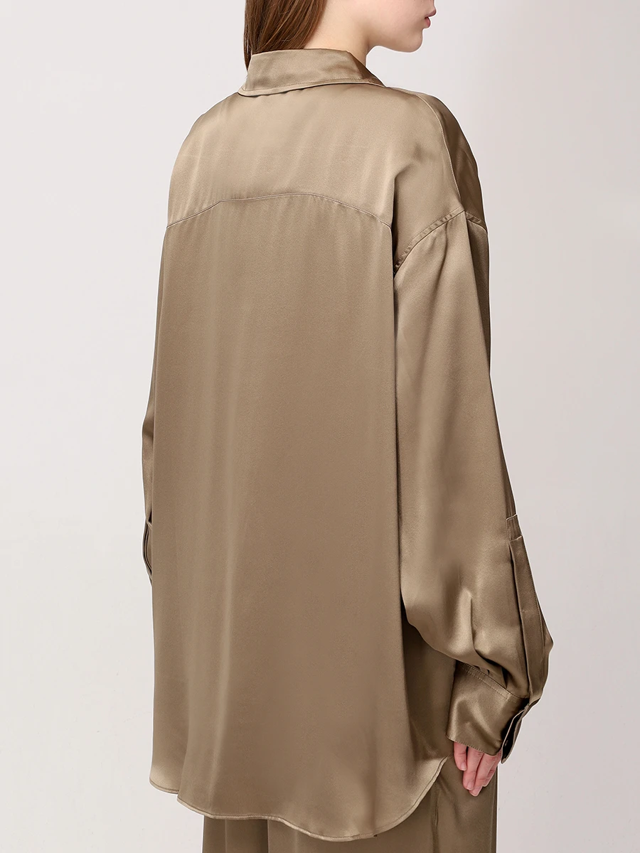 Блуза шелковая