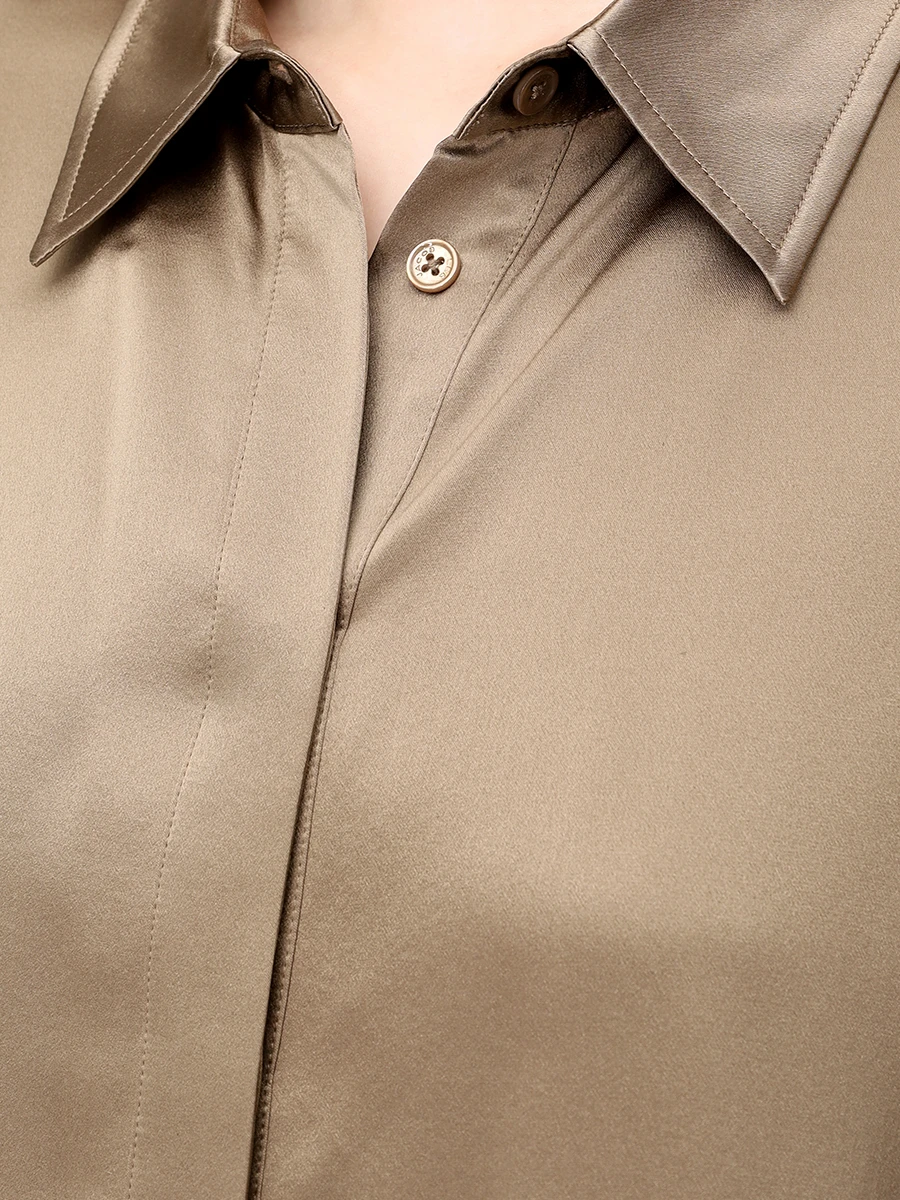 Блуза шелковая