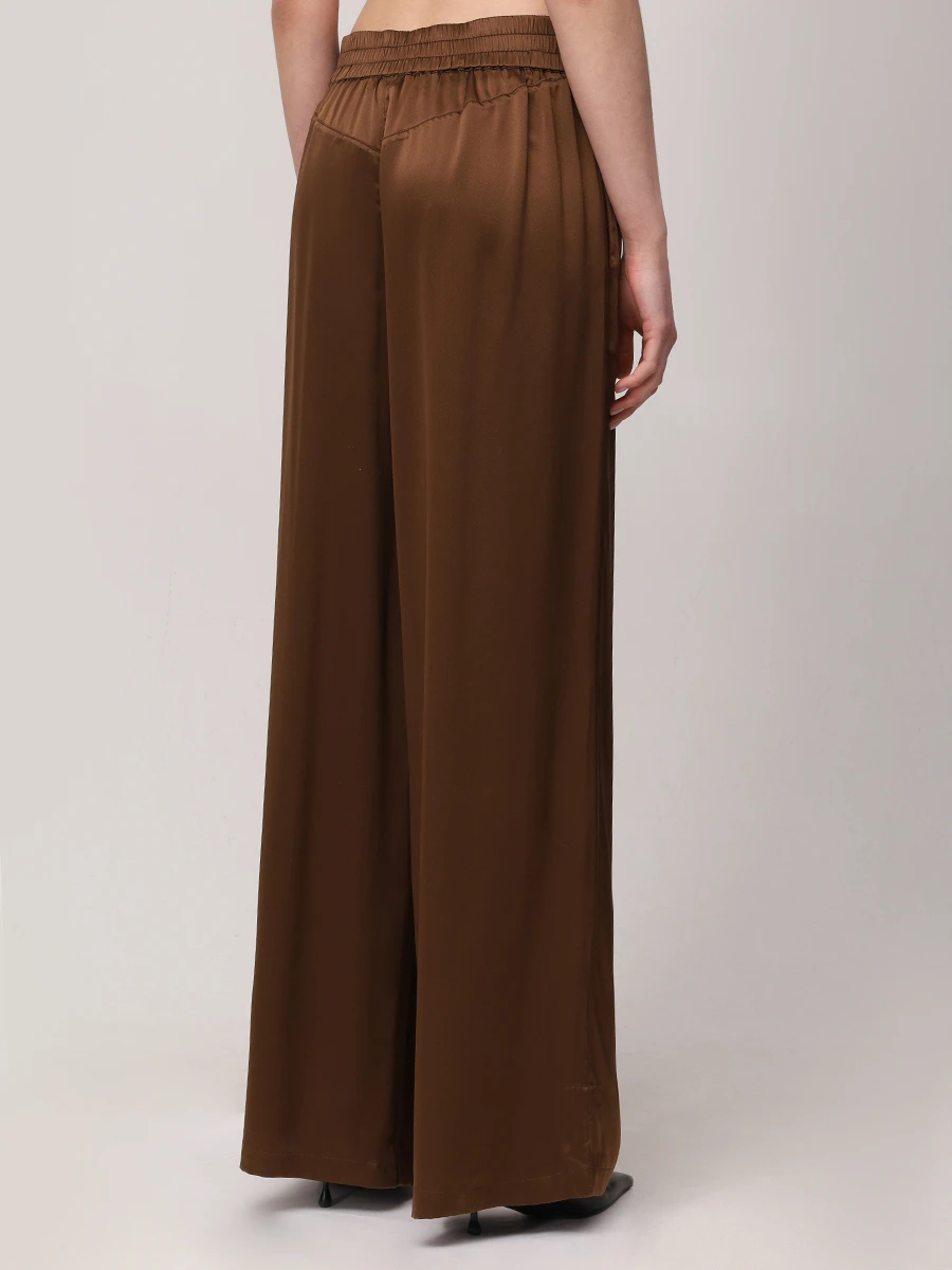 Брюки шелковые