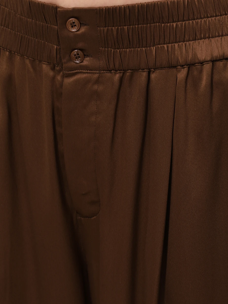 Брюки шелковые