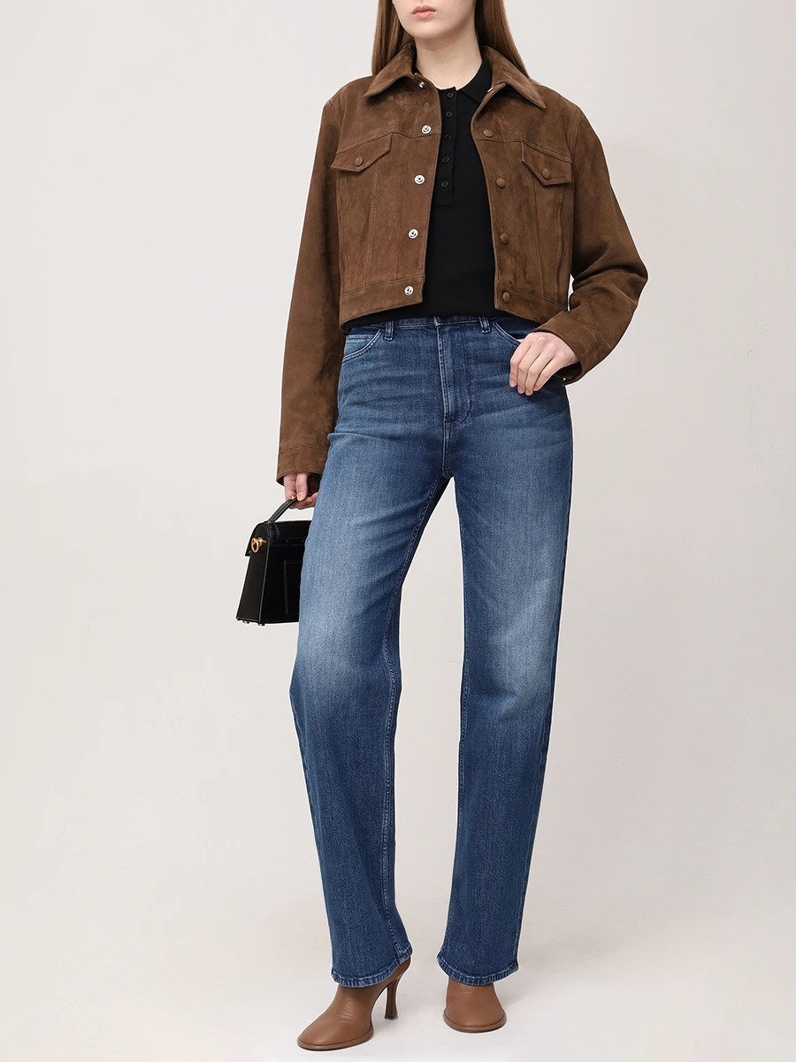 Поло из кашемира и шелка