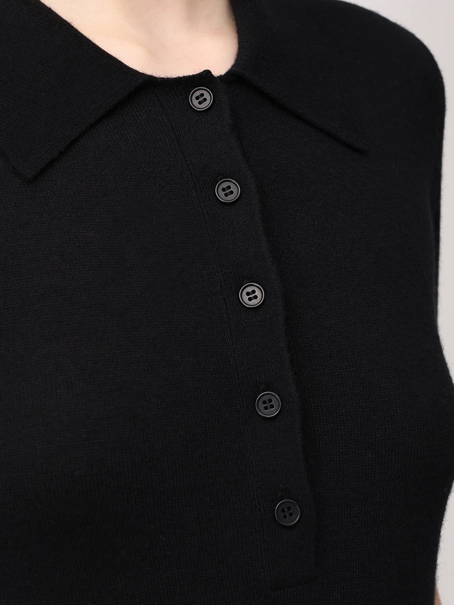 Поло из кашемира и шелка