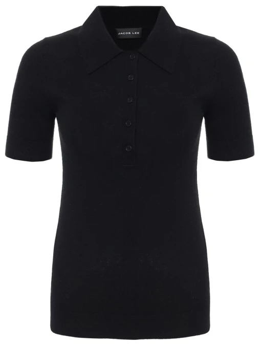 Поло из кашемира и шелка JACOB LEE