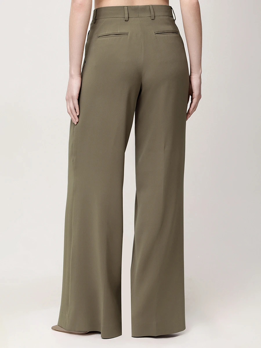 Брюки шелковые