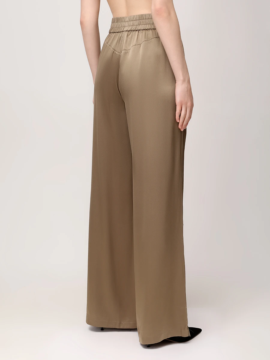 Брюки шелковые