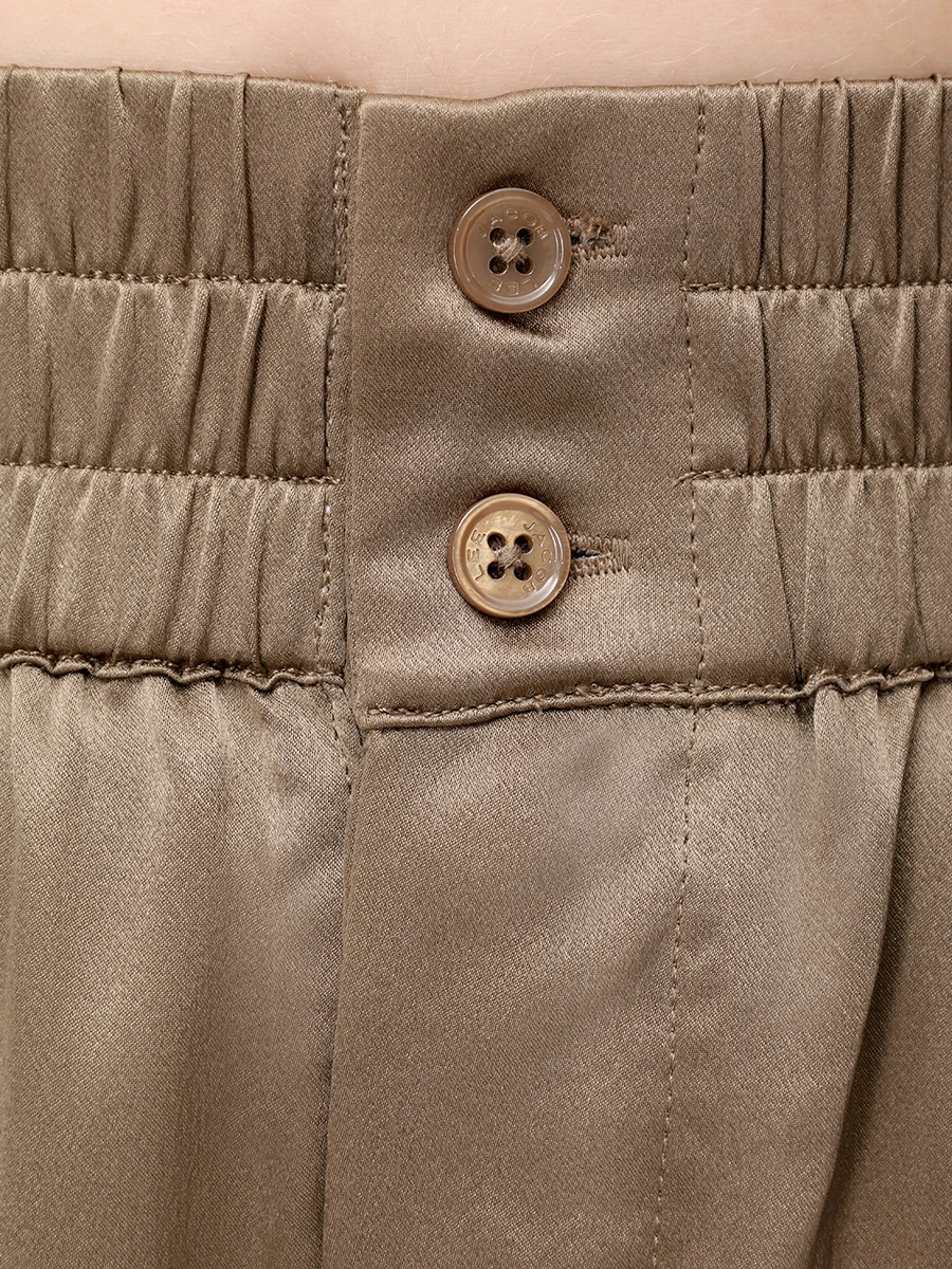 Брюки шелковые