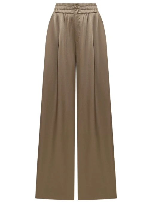 Брюки шелковые JACOB LEE