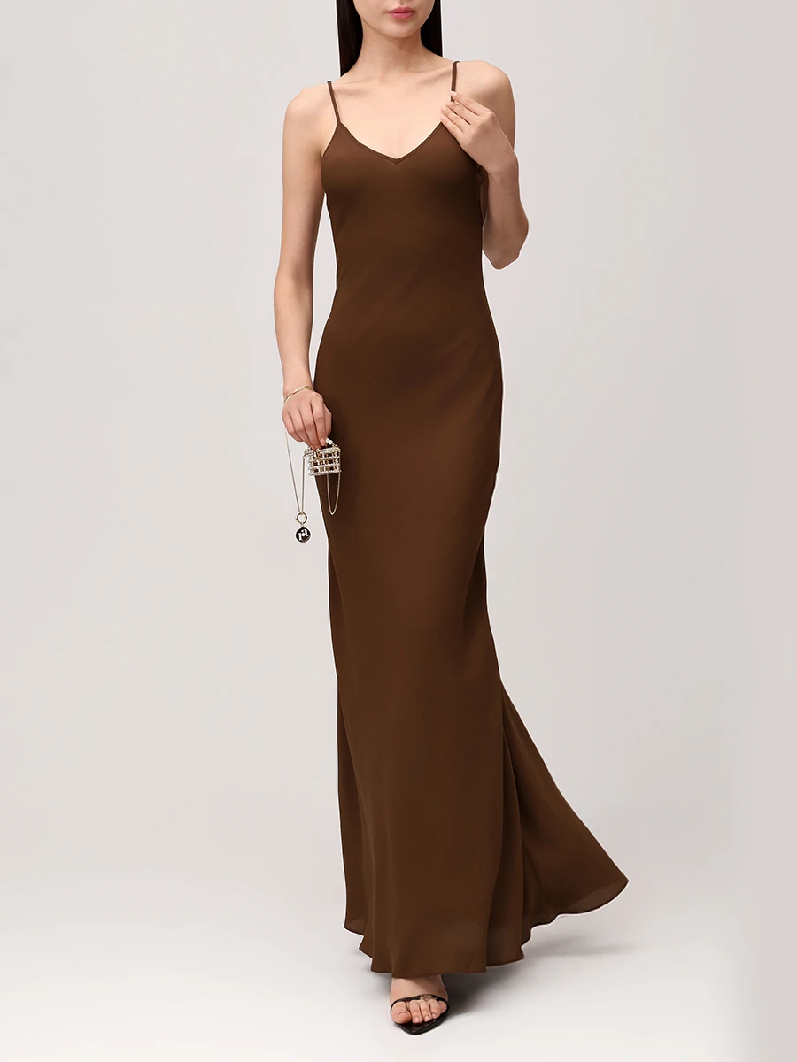 Платье шелковое