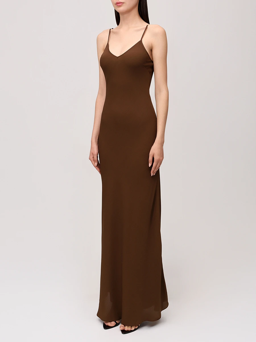 Платье шелковое