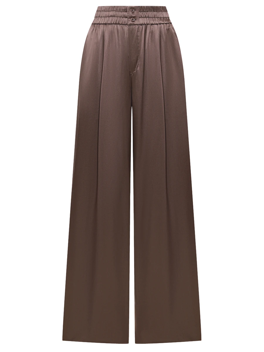 Брюки шелковые