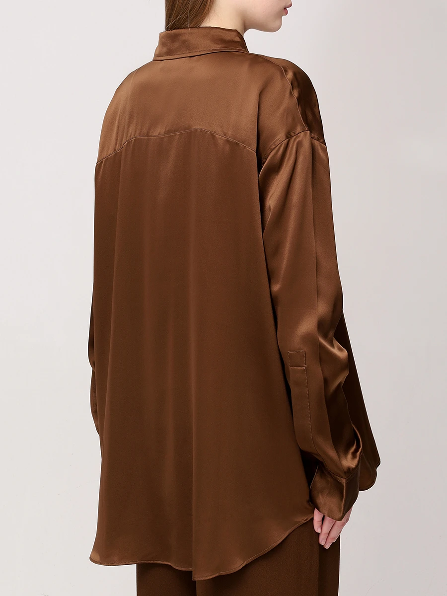 Блуза шелковая