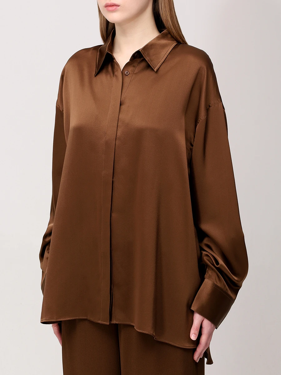 Блуза шелковая