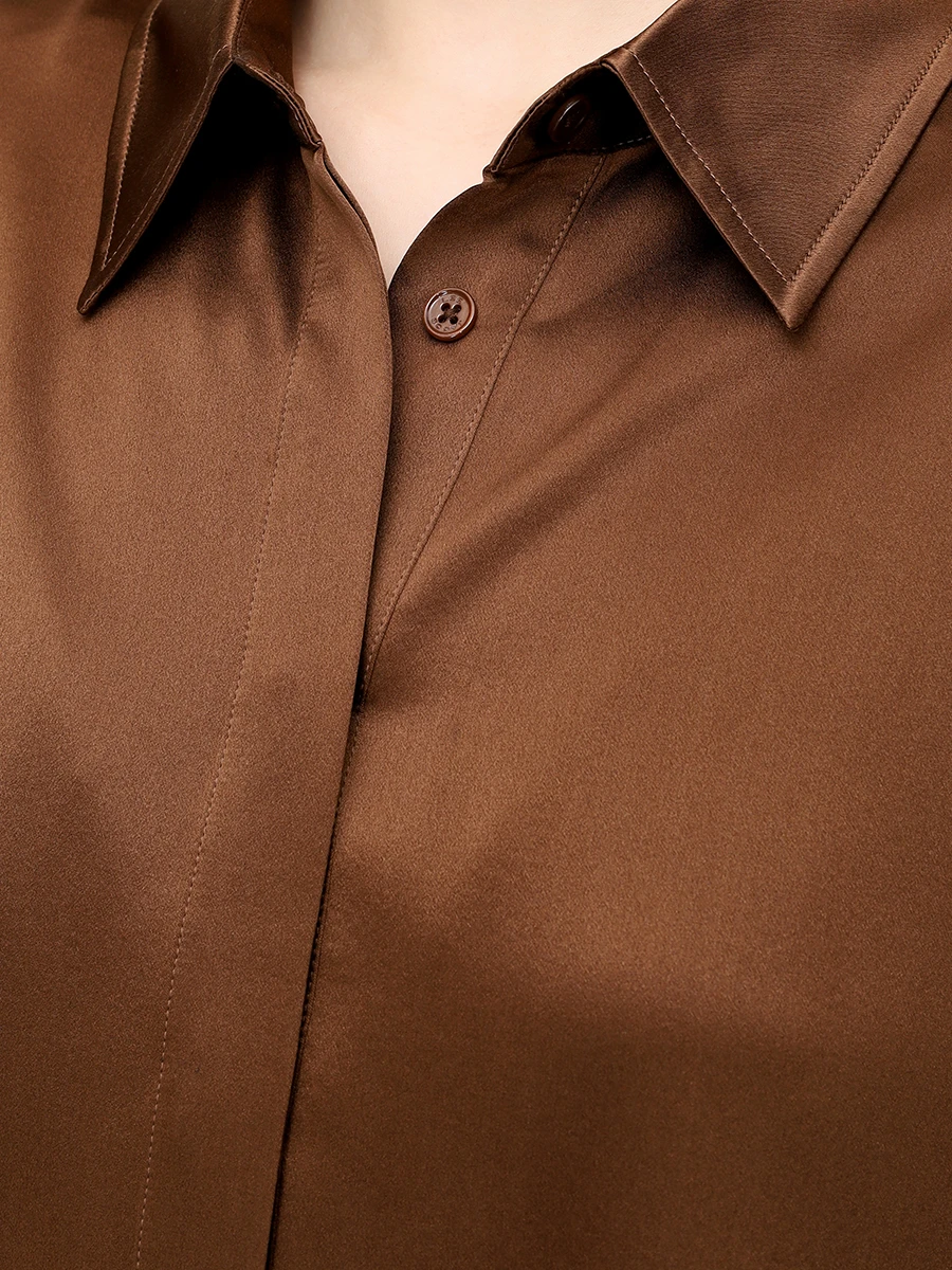 Блуза шелковая