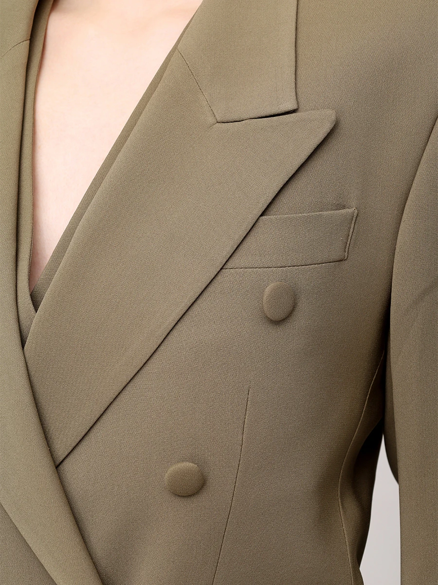 Пиджак шелковый