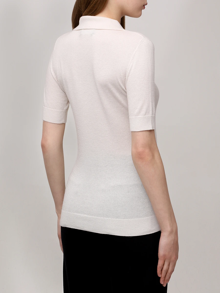 Поло из кашемира и шелка