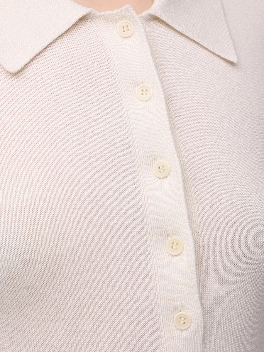 Поло из кашемира и шелка