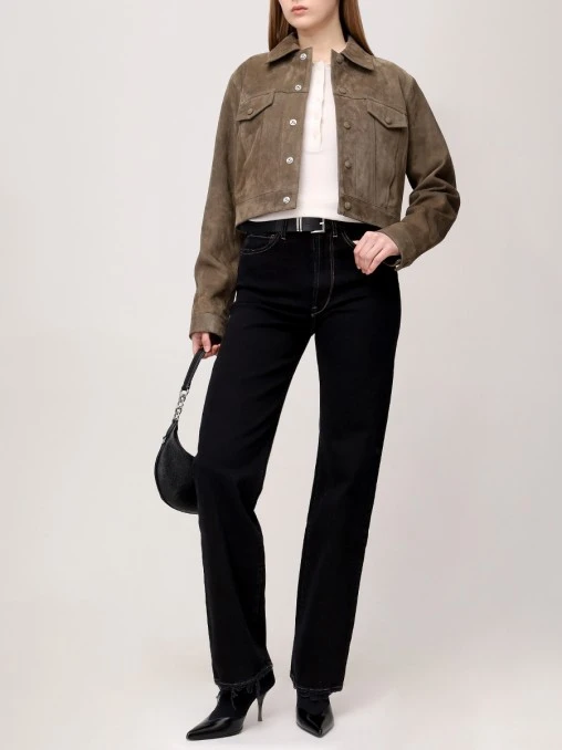 Поло из кашемира и шелка JACOB LEE